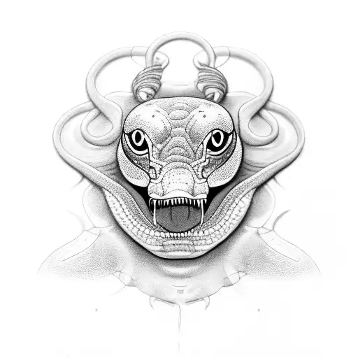 Boa Constrictor With Background