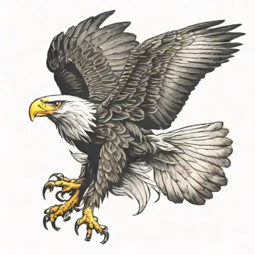 Eagle Flying