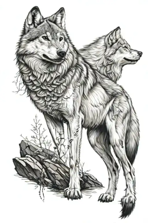 Wolf Full Body