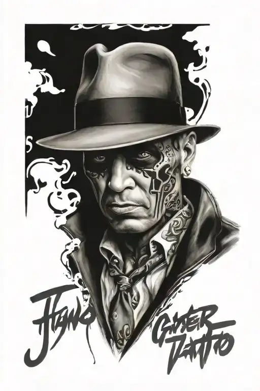 Gangster Tatto Design
