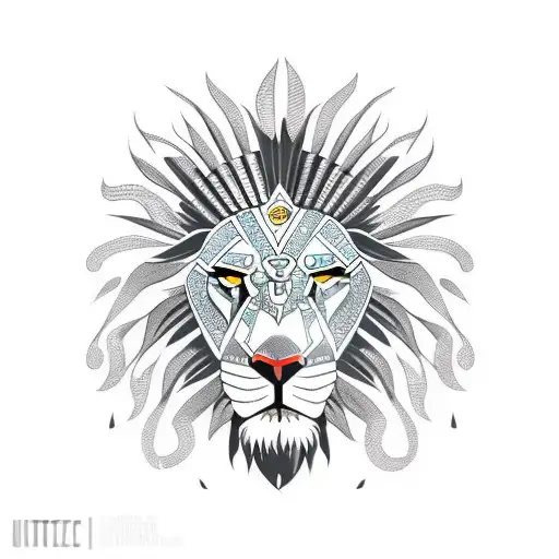 Aztec Armor With Lion Head