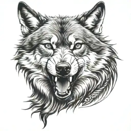 Turkish Wolf Head