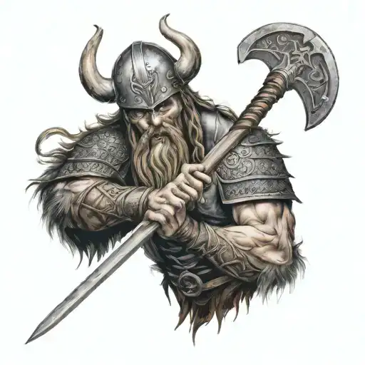 Zombified Viking Warrior
