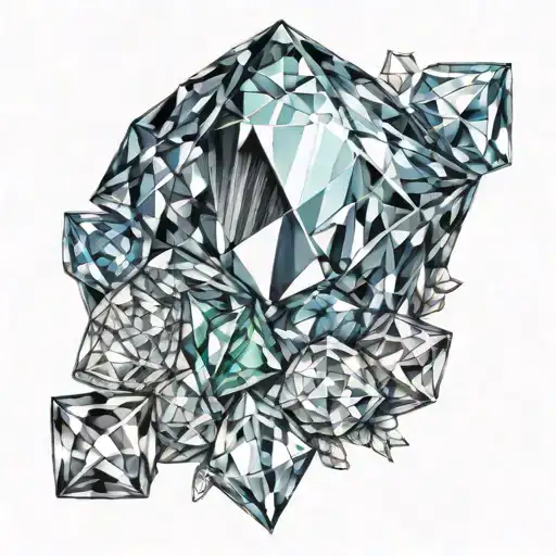 Crystals Realism Style