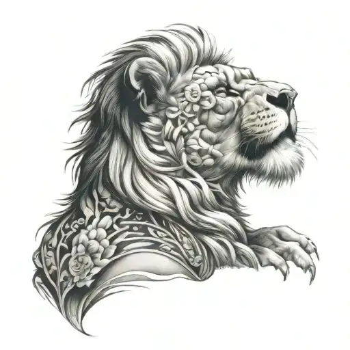 Japanese Lion Shoulder