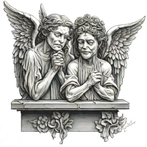 Three Angels See No Evil Hear No Evil And Speak No Evil