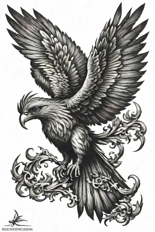 Phoenix Rising Phoenix Bird