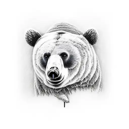 Bear Over A Frightened Pigays The Violin