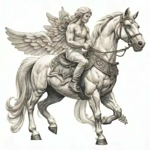 White Angel Horse