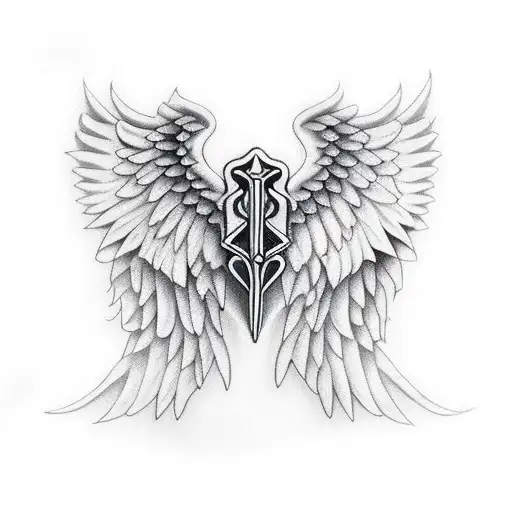 Knife Wings On Angel Scary