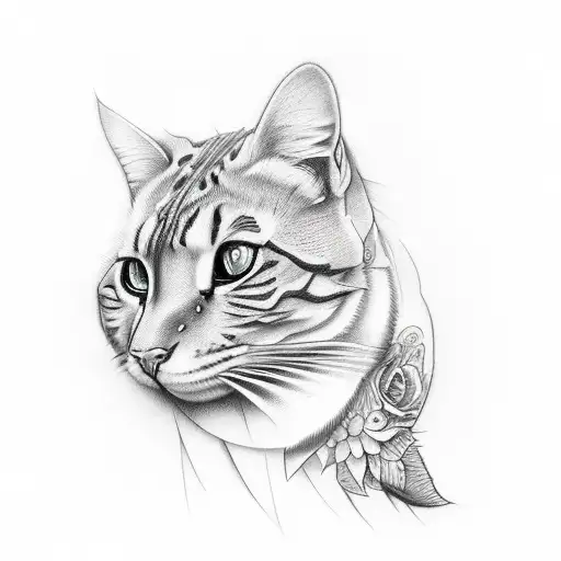 Full Sleeve Sketch In Realism Style