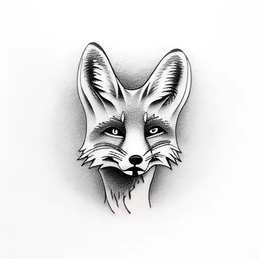 Girl In The Form Of A Fox