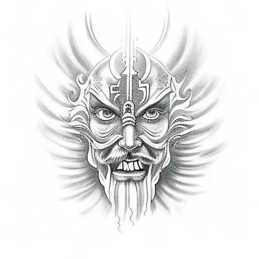 Stair Way Up To The Opened Gates Of Heaven With 1 God Standing At The Top With His Hands Opened