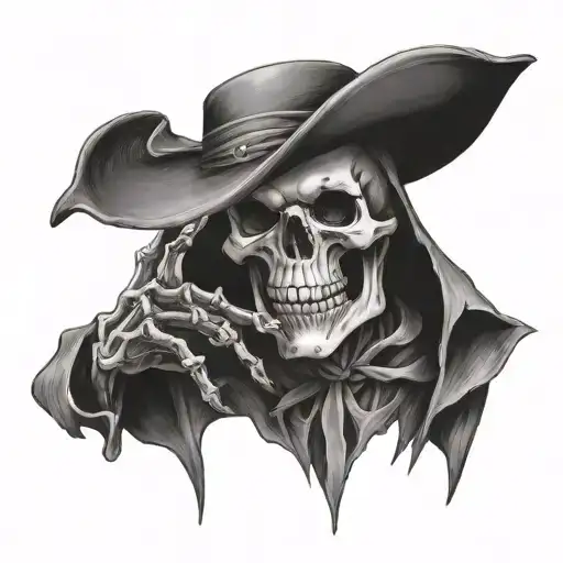 Evil Skeleton Takes Off His Mask