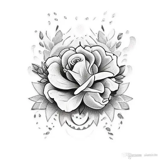 Floral Sleeve With Disney