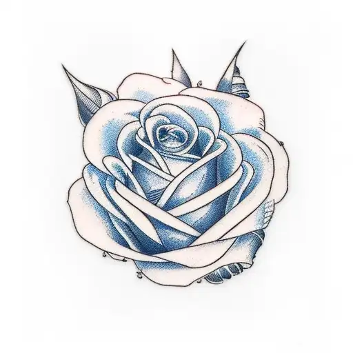 Black Cobra And Blue Rose