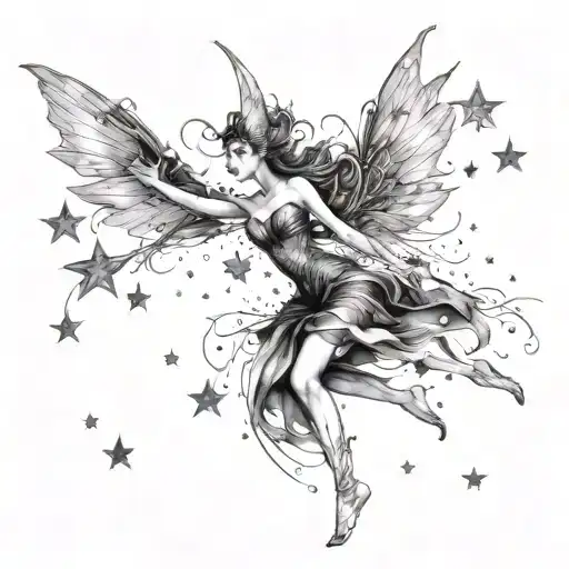 Use Many Stars And Dark Fairies Dancing