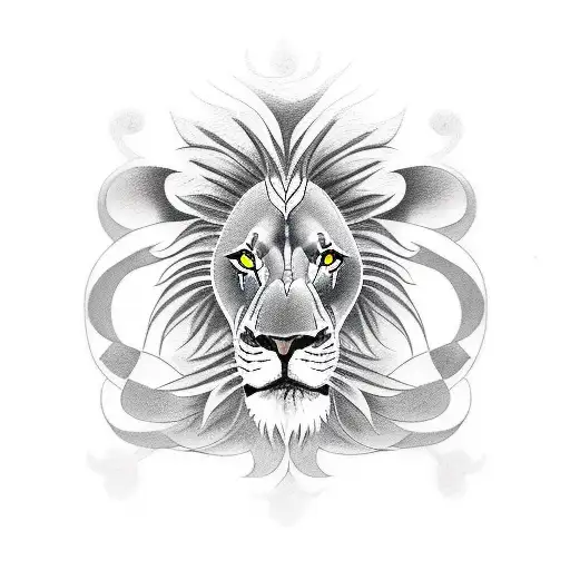 Lion Zodiac Design