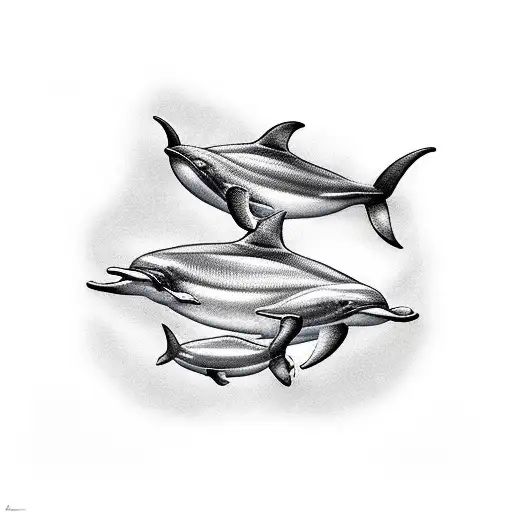 Dolphine Out Of Water