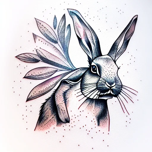 Rabbit Queen In Forest