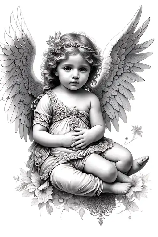 Baby Angels And Filigree