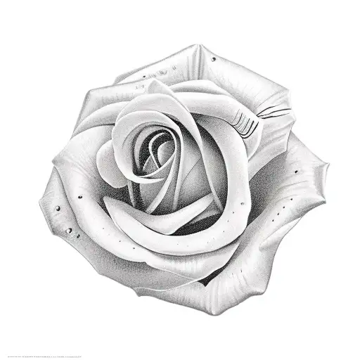 Angel Wing Rose And Lily