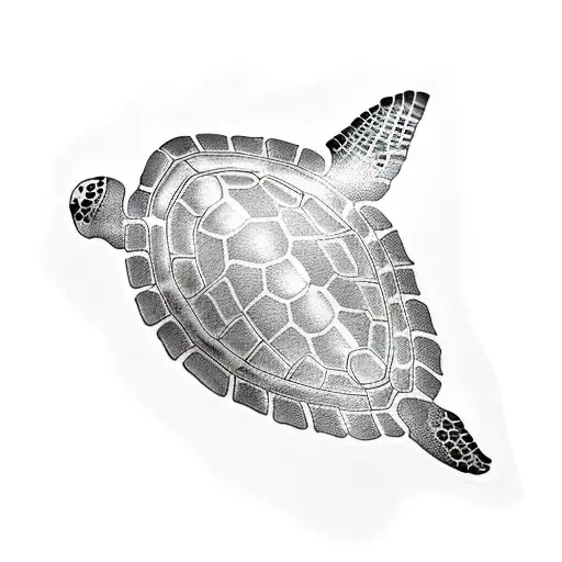 Alternative Music-themed Sea Turtle