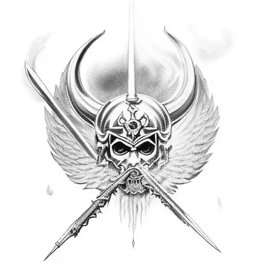 Saint Michael Slaying Demon