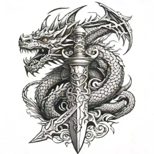 Dagger And Dragon