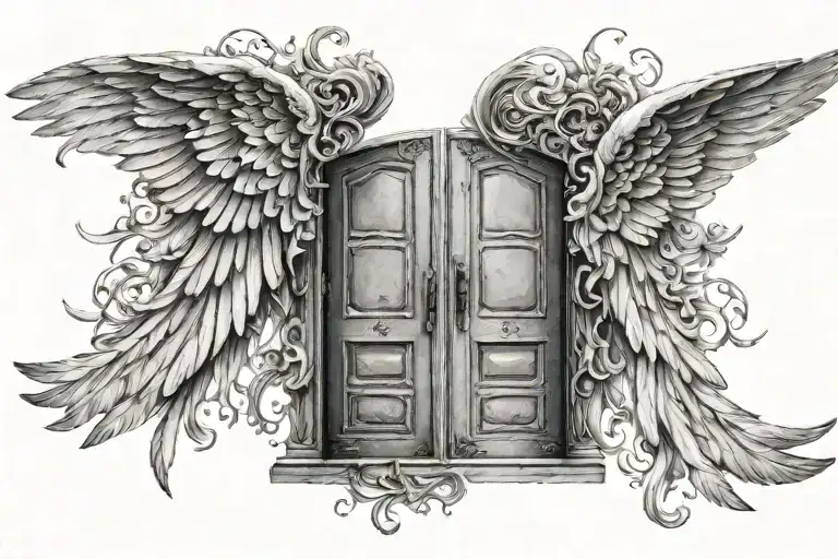Heaven Wings Doors
