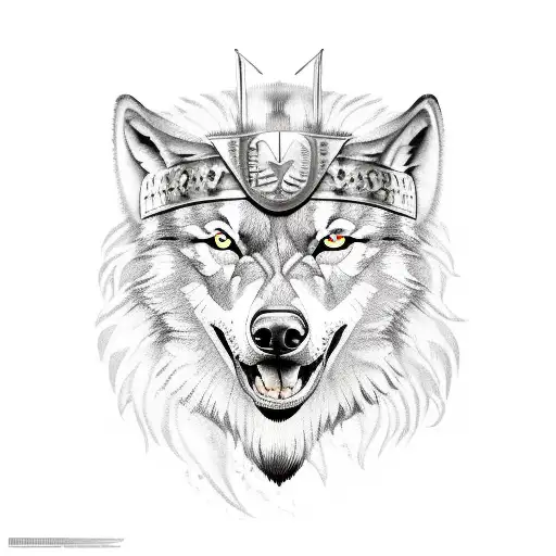 Roman Soldier With Wolves And Eagle