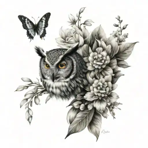 Owl Flower Fish Crystals