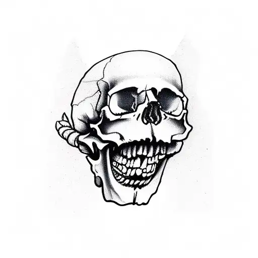 Skull Harley Davidson Trip