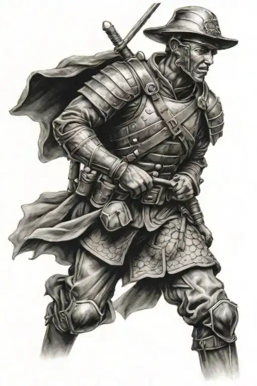 Black Warrior Soldier