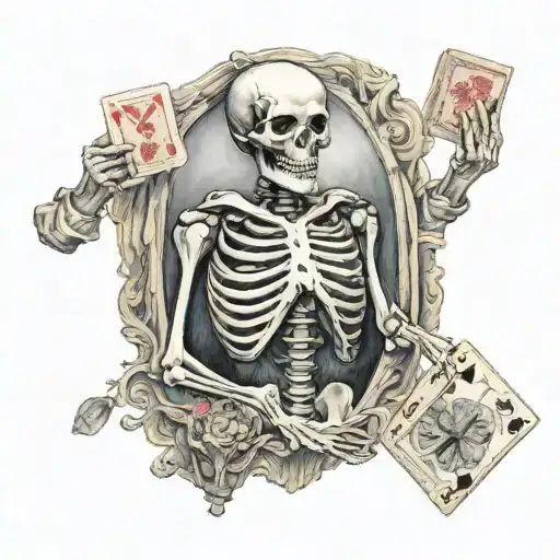 Skeleton Card Dealer