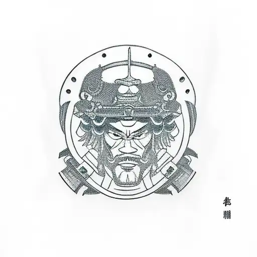 2 Samurai In A Shield