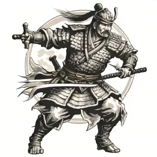 Samurai Warrior Standing