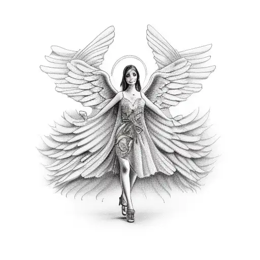 Olivia Isabella With Angel