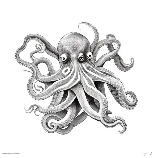 Octopus Holding Globe