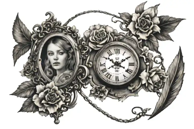 Mariuhana Clock Needle Nurse Mirror