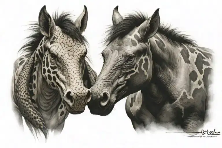 Snake Horse Pig For Born