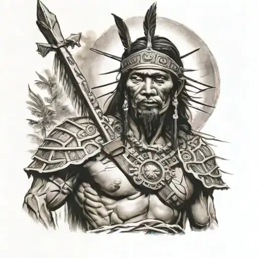 Warrior Of Christ Filipino Tribal Mixed