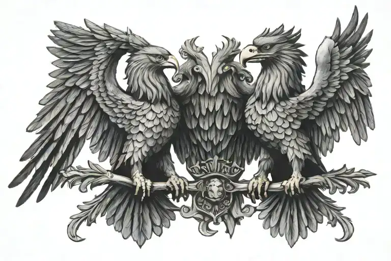 Albanian Double Headed Eagle