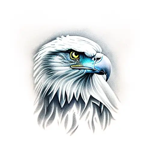 Patriotic Bald Eagle