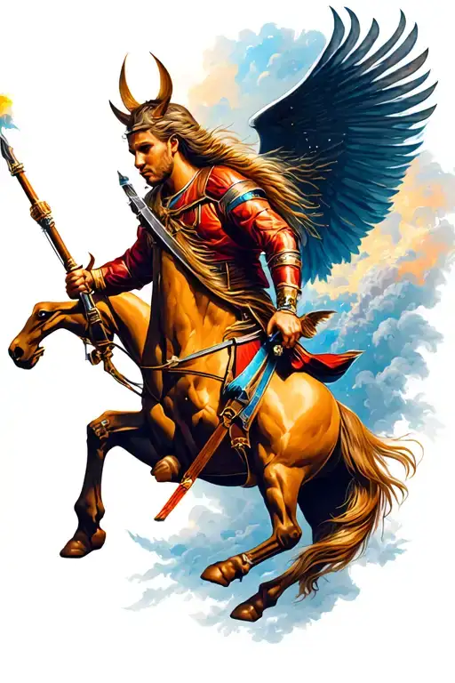 Sagittarius War Scene