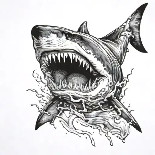 Scary Shark