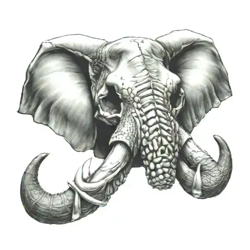 Elephant Skull