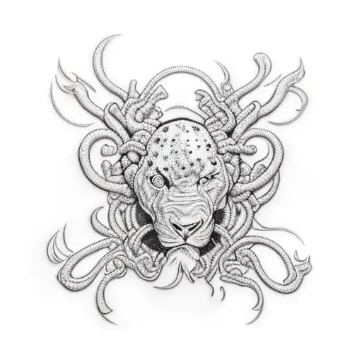 Molly With Black Pearls