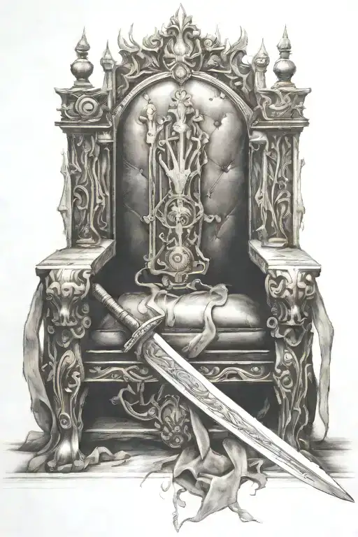 Throne With A Sword