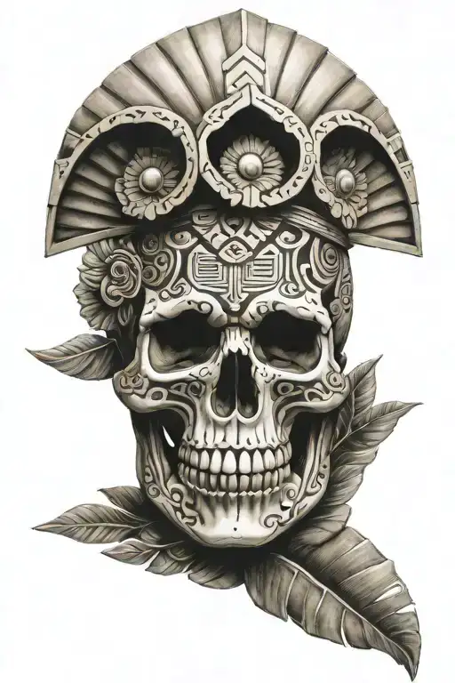 Aztec Skull